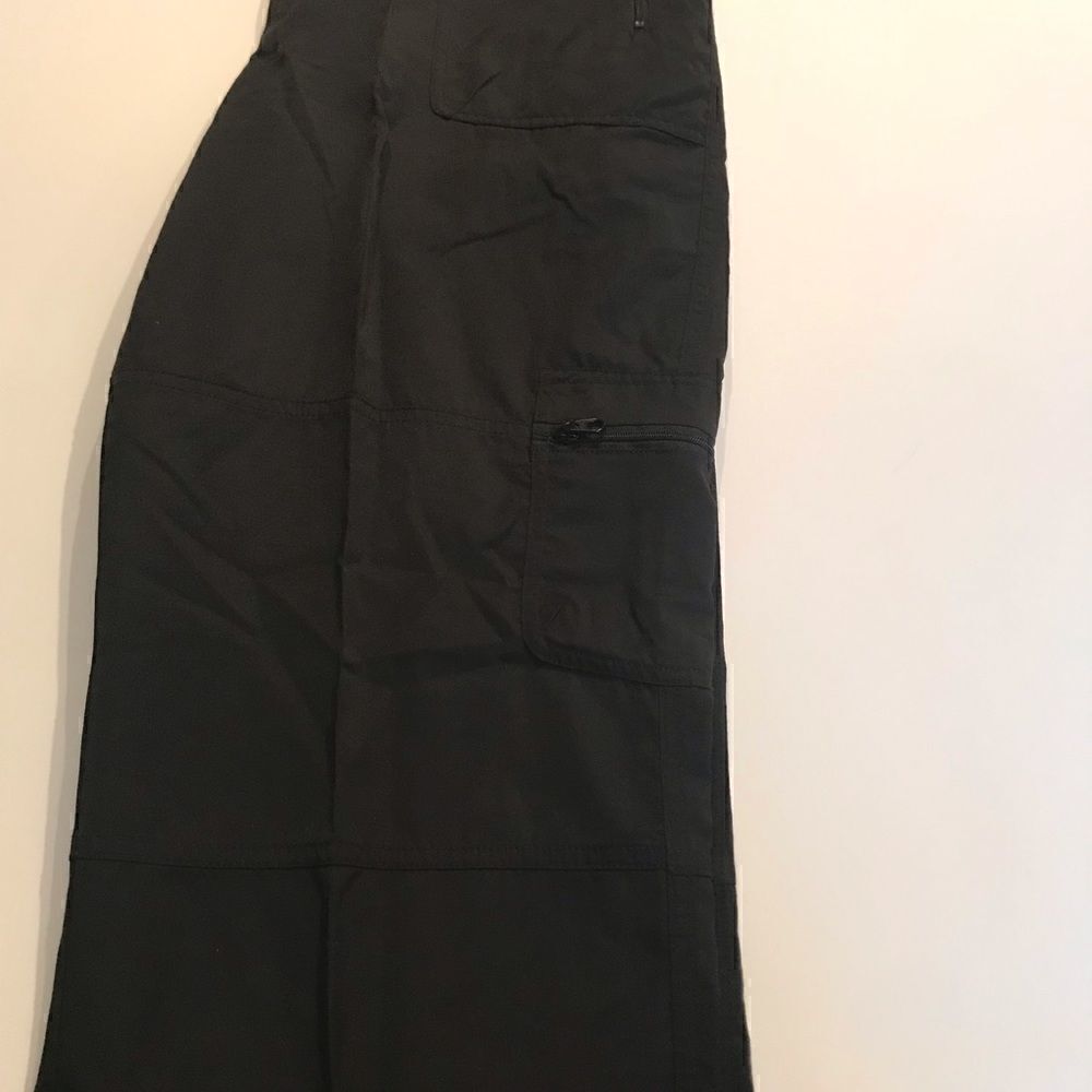 Chico’s Black Moto Style Pants Size 2/Large - Picture 3 of 9